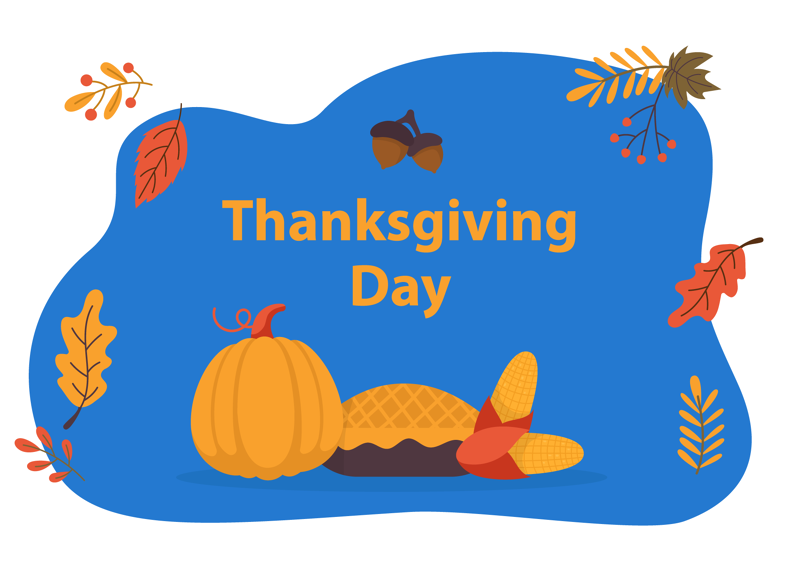 Thanksgiving day graphic